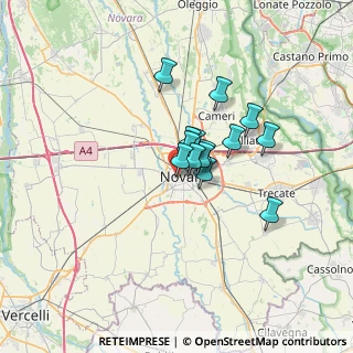 Mappa Via Mameli, 28100 Novara NO, Italia (4.26214)