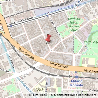 Mappa Via Eugenio Villoresi, 26, 20143 Milano, Milano (Lombardia)