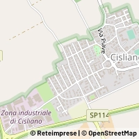 Mapa Cisliano