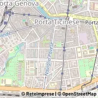 Kaart Milano