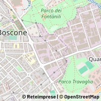Mapa Cesano Boscone
