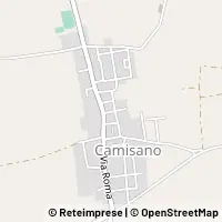 Karte Camisano
