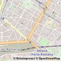 Mapa Milano