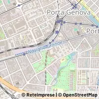 Mapa Milano