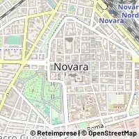 Mapa Novara