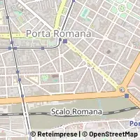 Mapa Milano