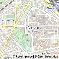 Mapa Novara