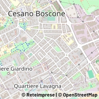 Kartta Cesano Boscone