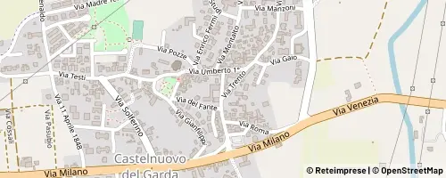 Mappa Castelnuovo del Garda
