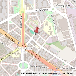Mappa Via Francesco Martinengo, 20, 20139 Milano, Milano (Lombardia)