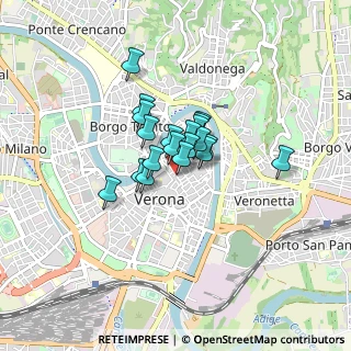 Mappa Via Noris Enrico, 37121 Verona VR, Italia (0.4845)