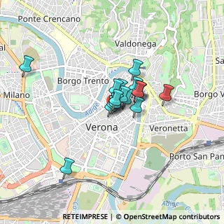 Mappa Corte Melone, 37121 Verona VR, Italia (0.49647)
