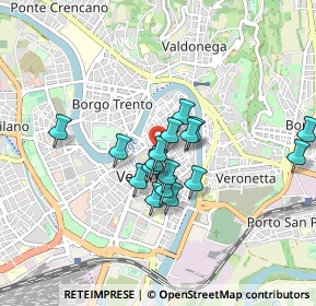 Mappa Via Noris Enrico, 37121 Verona VR, Italia (0.67353)
