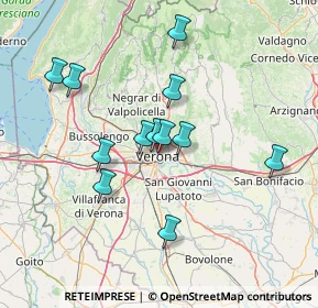 Mappa Corte Melone, 37121 Verona VR, Italia (12.68083)