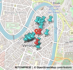 Mappa Via Catullo Valerio, 37121 Verona VR, Italia (0.276)