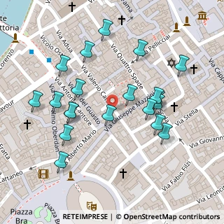 Mappa Vicolo Giuseppe Mazzini, 37121 Verona VR, Italia (0.123)