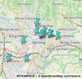 Mappa Corte Melone, 37121 Verona VR, Italia (1.27)