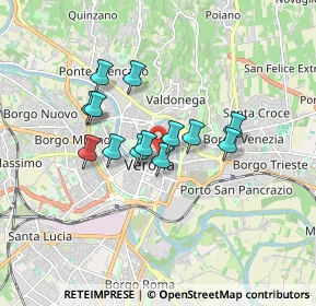 Mappa Corte Melone, 37121 Verona VR, Italia (1.28)