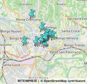Mappa Via Noris Enrico, 37121 Verona VR, Italia (0.7575)