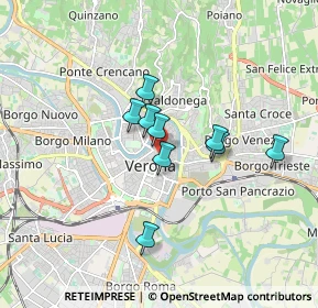 Mappa Vicolo Giuseppe Mazzini, 37121 Verona VR, Italia (1.79364)