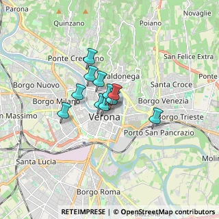 Mappa Vicolo Giuseppe Mazzini, 37121 Verona VR, Italia (0.94818)