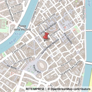 Mappa Via Valerio Catullo, 10, 37121 Verona, Verona (Veneto)