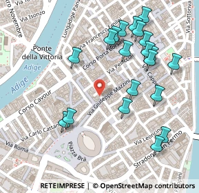 Mappa Corte Melone, 37121 Verona VR, Italia (0.273)
