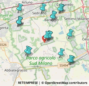 Mappa Via Enrico Fermi, 20080 Cisliano MI, Italia (4.28778)