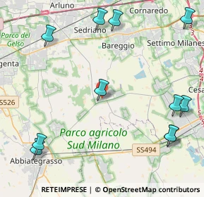 Mappa Via Enrico Fermi, 20080 Cisliano MI, Italia (5.68091)