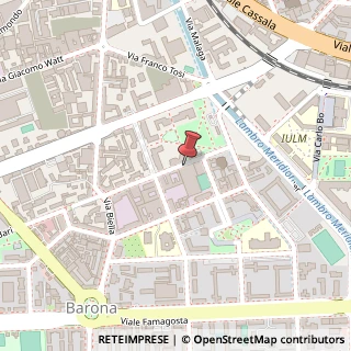 Mappa Via Bonaventura Zumbini, 25, 20143 Milano, Milano (Lombardia)
