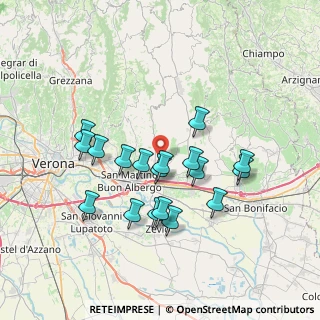 Mappa Via dei Mille, 37030 Lavagno VR, Italia (6.56722)