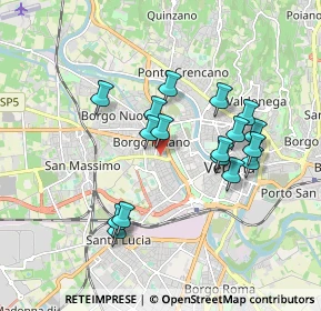 Mappa Via S. Marco, 37100 Verona VR, Italia (1.62941)