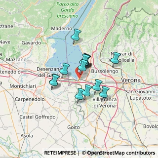 Mappa Via Lario, 37019 Peschiera del Garda VR, Italia (8.73533)