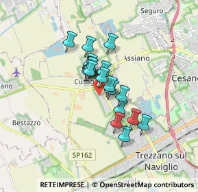 Mappa Via Charles Darwin, 20047 Cusago MI, Italia (1.124)