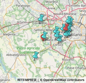 Mappa Via Charles Darwin, 20047 Cusago MI, Italia (7.20143)