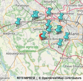 Mappa Via Charles Darwin, 20047 Cusago MI, Italia (6.83)