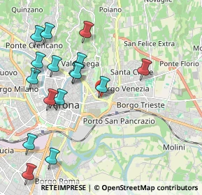 Mappa Scala XVI Ottobre, 37129 Verona VR, Italia (2.30063)