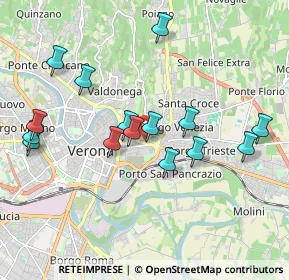 Mappa Scala XVI Ottobre, 37129 Verona VR, Italia (1.91067)