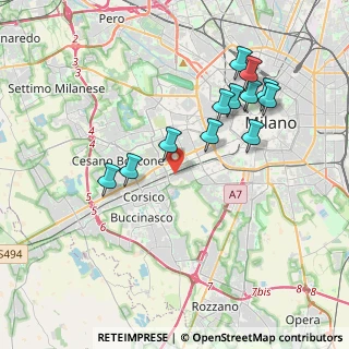 Mappa Alzaia Naviglio Grande, 20147 Milano MI, Italia (3.78)