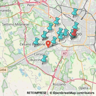 Mappa Alzaia Naviglio Grande, 20147 Milano MI, Italia (3.36467)