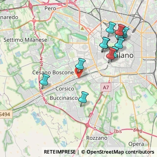 Mappa Alzaia Naviglio Grande, 20147 Milano MI, Italia (4.42538)