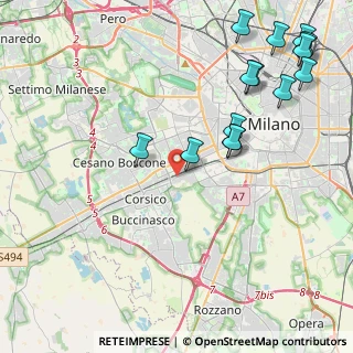 Mappa Alzaia Naviglio Grande, 20147 Milano MI, Italia (5.20571)