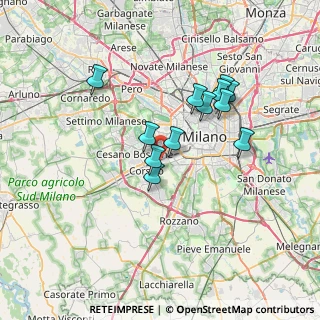 Mappa Alzaia Naviglio Grande, 20147 Milano MI, Italia (5.96917)
