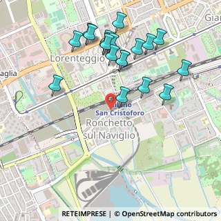 Mappa Alzaia Naviglio Grande, 20147 Milano MI, Italia (0.5405)