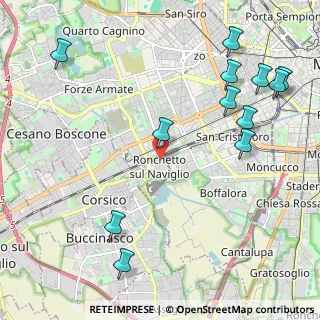 Mappa Alzaia Naviglio Grande, 20147 Milano MI, Italia (2.695)
