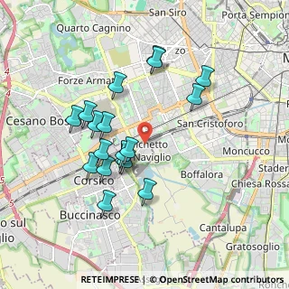 Mappa Alzaia Naviglio Grande, 20147 Milano MI, Italia (1.69722)