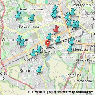 Mappa Alzaia Naviglio Grande, 20147 Milano MI, Italia (2.3185)