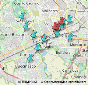 Mappa Alzaia Naviglio Grande, 20147 Milano MI, Italia (1.65533)