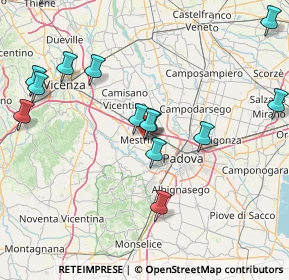 Mappa Via Primo Maggio, 35035 Mestrino PD, Italia (18.07714)