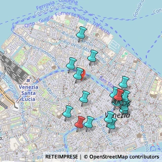 Mappa S. Croce, 30135 Venezia VE, Italia (0.5385)